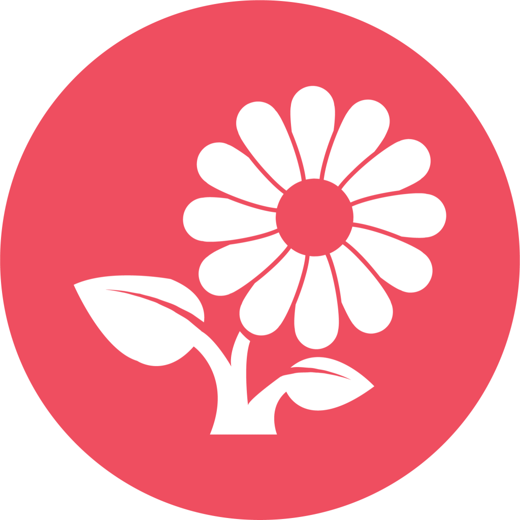 Flowering icon or bloom stage icon